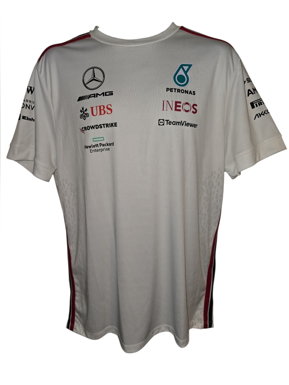 NWT MERCEDES AMG PETRONAS FORMULA ONE T-Shirt Performance Tee Mens Large